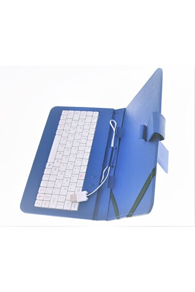 Bibilel Book-style case with keyboard for 7-inch tablet, kickstand, Blue, BBL3776