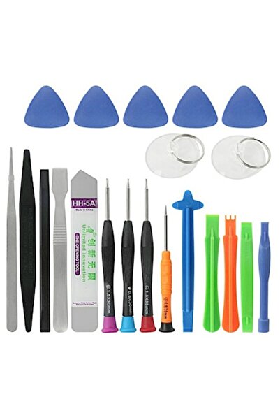 Bibilel Kit de reparare telefon 21 în 1, șurubelniță și unelte pentru iPhone, multicolor