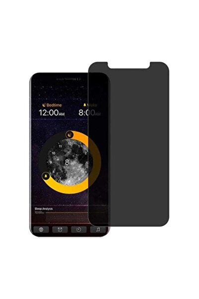 Bibilel Protector de ecran din sticlă securizată anti-spionaj pentru iPhone X...