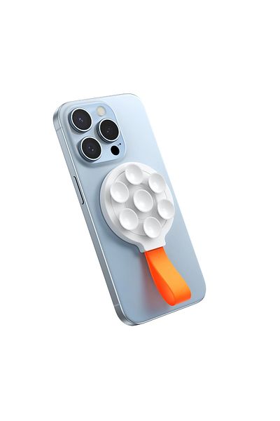REDz Accessories JOYROOM JR‑ZS393 MagSafe Holder, Suction Cups + Magnetic, Compatible 4.7‑7″, White