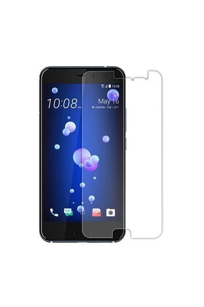 Bibilel Tempered Glass Screen Protector for HTC U11, Transparent, High Quality 9H