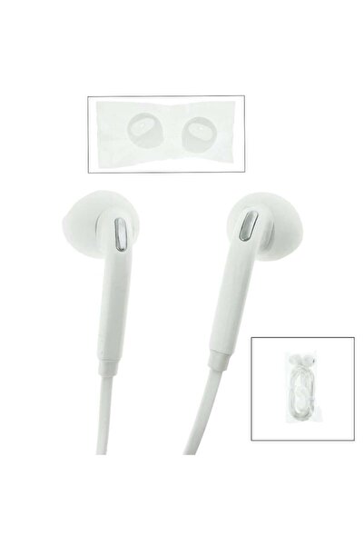 SOHO In-ear headphones with volume control and microphone, High Quality, White