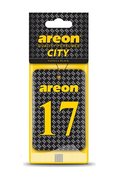 Areon City Vanilla Black 17 Oto Araç Kokusu