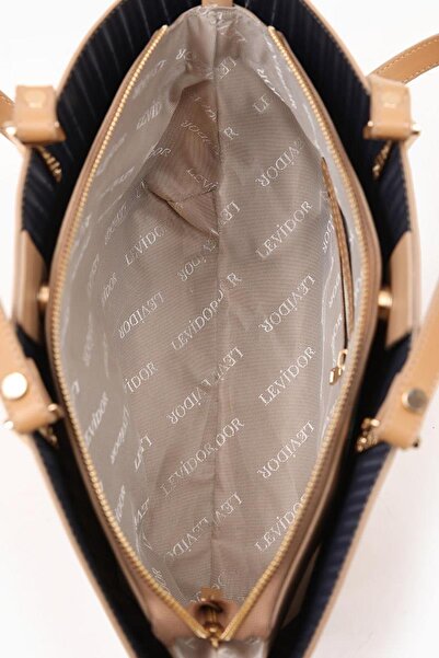 Levidor 930017 Çanta Vizon Kadın Omuz Çantası