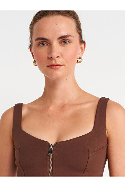 Dilvin 31978 Zippered Ball-Light Brown