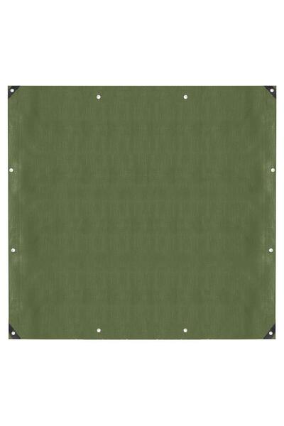 OEM Πλαστικοποιημένος αδιάβροχος μουσαμάς πολυαιθυλενίου, 120g/m2, 3x3m, πράσ...