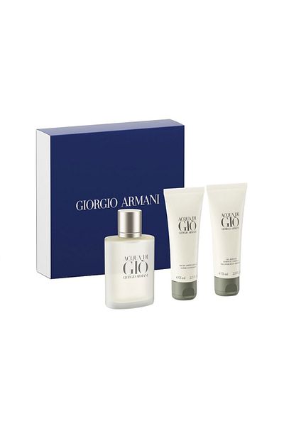 Giorgio Armani Acqua Di Gio, Men's Gift Set-Eau de Toilette 50 ml+Shower Gel 75ml+After Shave Balm 75ml