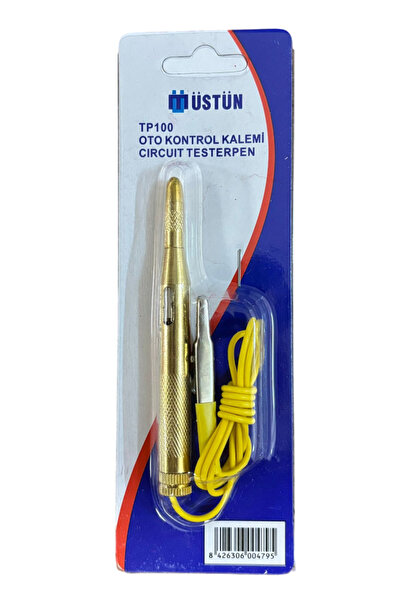 Üstün Oto Sigorta Kontrol Kalemi Sarı 6-12-24v