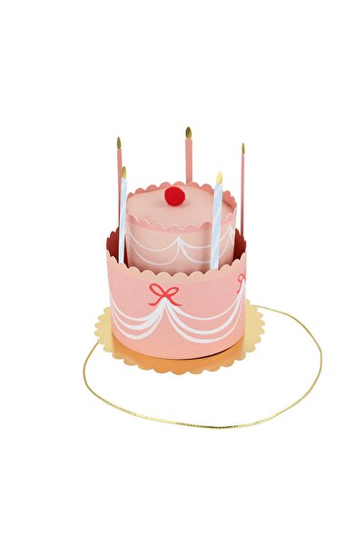 Meri Meri - Pasta Parti Şapkaları - 8 Adet