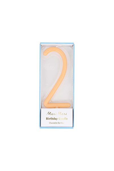 Meri Meri - İnce Rakam Mum - 2