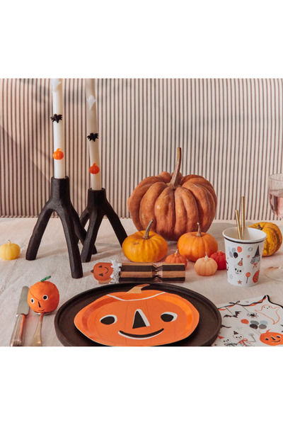 Meri Meri - It's Halloween! Plates - Halloween Plate (Piece of 8)