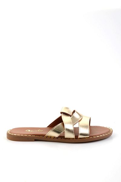 Bambi Gold Women's Slippers K04021001409