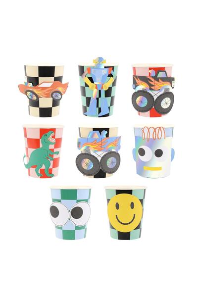 Meri Meri - Toybox Cups - 8 Pieces