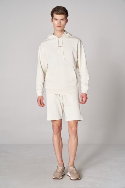 SPORTEMPT Organic Cotton Men's Shorts - Ecru