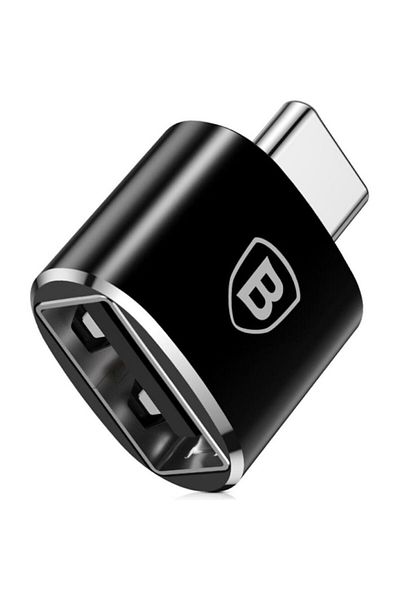 Baseus Adaptor OTG USB to USB Type-C CATOTG-01, Black