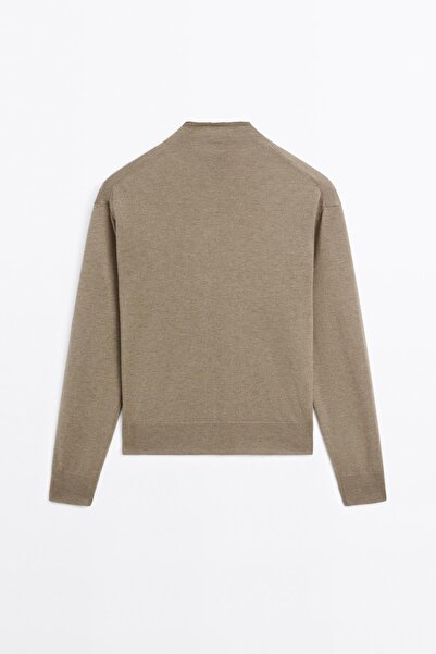 Massimo Dutti Dik yaka triko hırka