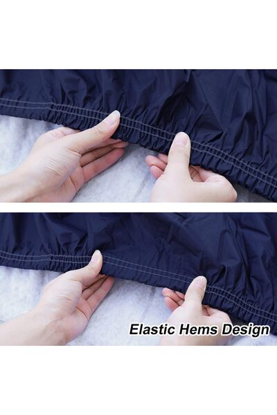 CFT All Weather Car Cover for Nissan Patrol and Renault Duster SUV – Waterproof Dustproof UV Protectio