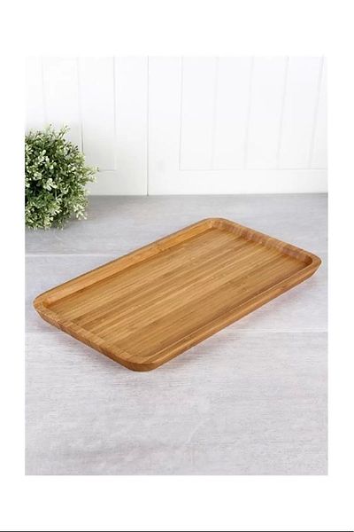 PRATİKOBA 25x14 bamboo presentation plate royaleks-pp2514