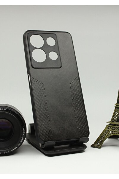 Beecover Infinix Note 30 Kılıf Slim Deri Sade Kapak