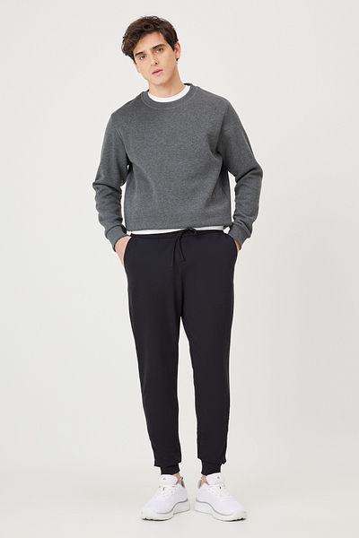 AC&Co / Altınyıldız Classics Regular Cut Jogger Men's Black Sweatpants