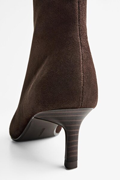 Bershka Kısa sivri topuklu bilekte bot