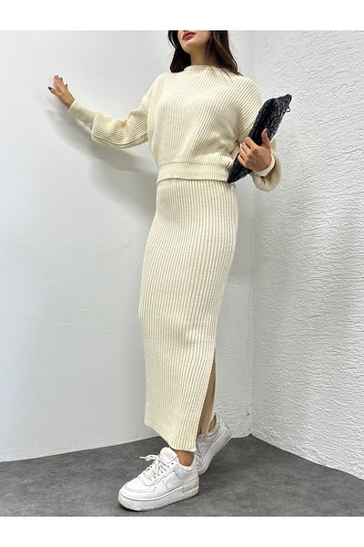 ikomteks Thessaloniki Knitted Double Set