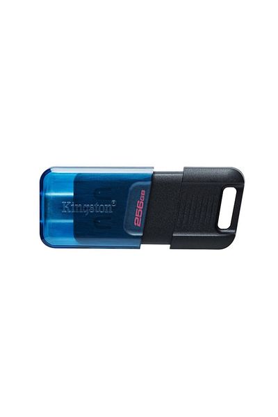 Kingston 256GB V64 Memory Stick, Blue/Black