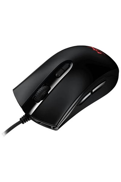 HyperX ماوس الألعاب Pulsefire Core RGB - مستشعر Pixart 3327، 6200 نقطة في البوصة - أسود