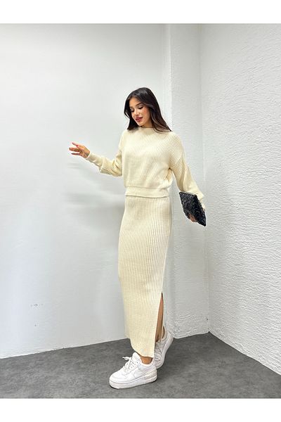 ikomteks Thessaloniki Knitted Double Set