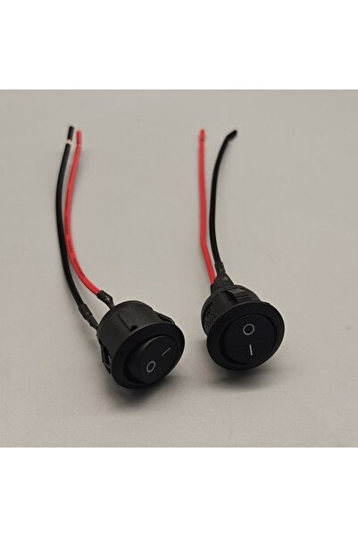 choice2 مفتاح هزاز دائري صغير من قطعتين (2/5/10 قطع)، 20 مم، مفتوح/مغلق، مزود...