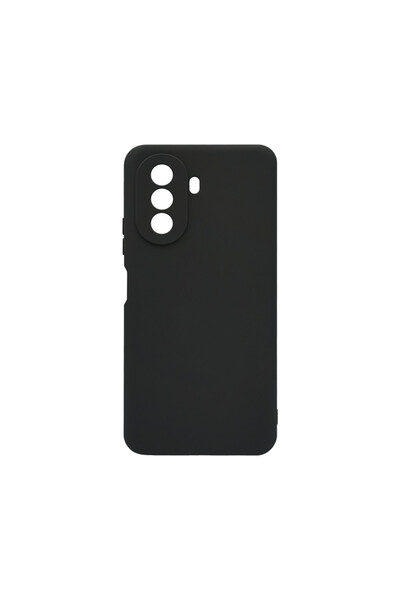 bestcase Carcasă subțire din silicon pentru Huawei Nova Y70, neagră