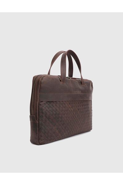 İLVİ Boyan Genuine Crazy Leather Brown Men's Handbag