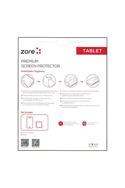 HTstore Galaxy Compatible Tab S6 Lite P610 Zore Tablet Blue Nano Screen Protector