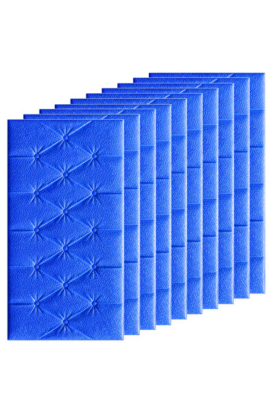 Teno Set 90x Tapet 3D Teno®, suprafata acoperire 22.05 mp, 75x30cm, albastru