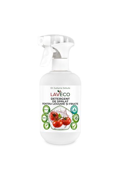 Fabinni Deluxe Soluție bio pentru spălarea fructelor și legumelor - 0,5 L