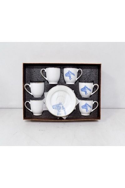 BİNDAWOOD 12PCS COFFEE CUP AND SAUCER