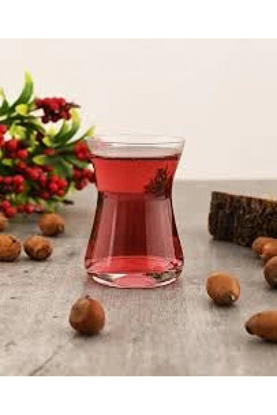 Paşabahçe 22715 كوب شاي كريستالين فاين مصنوع يدويًا 120 سم مكعب، مجموعة من 6 قطع