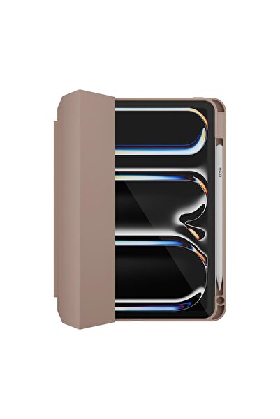 NOA Rollcase protective case for iPad Pro 11" M4, with pen holder, Pink