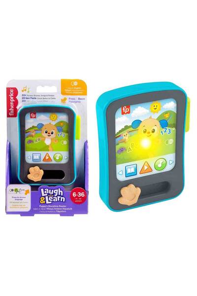 FISHER PRICE Fisher-Price Sesli ve Işıklı Eğlen ve Öğren Hikaye Anlatan Köpekçik JGX02