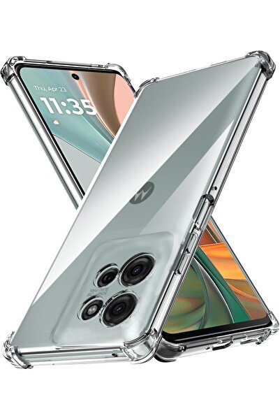 bestcase Carcasă antișoc pentru Motorola Moto G75, transparentă