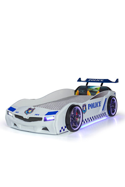 Ferramini Arabalı Yatak Spx Bwm Full Ledli Uzaktan Kumanda-Müzik Bluetooth Ba...