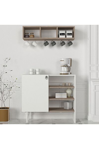 SAHABA Lavita Coffee Corner White Grey