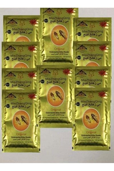 Generic Mishang Qing Original Cockroach Killer Powder No. 1 in the Market 10 Pieces 8g