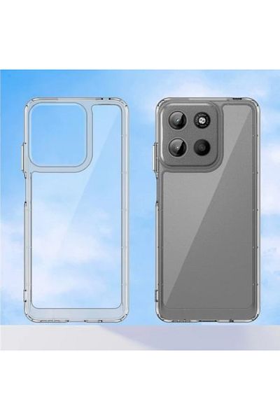 bestcase Carcasă transparentă din silicon 2MM pentru Motorola Moto G15, transparentă