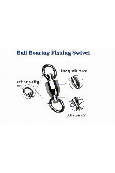 Seoul 5Pcs,6 Number,30 Mm,150 Lb,68 kg Pulling Capacity,Stainless Steel,Ball Bearing Swivel
