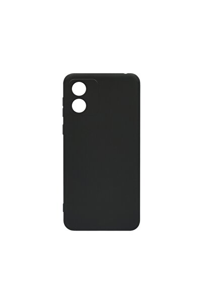 bestcase Carcasă subțire din silicon pentru Motorola Moto E14, neagră mată