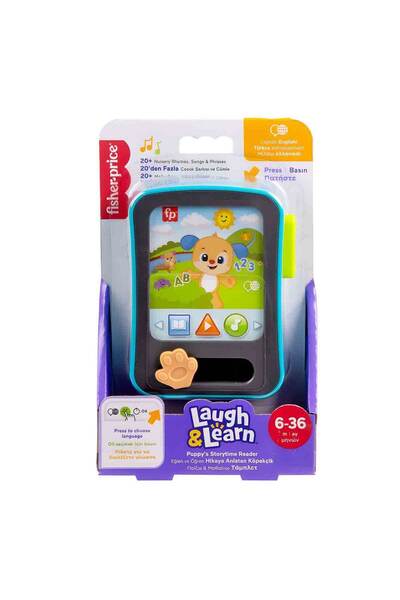 FISHER PRICE Fisher-Price Sesli ve Işıklı Eğlen ve Öğren Hikaye Anlatan Köpekçik JGX02