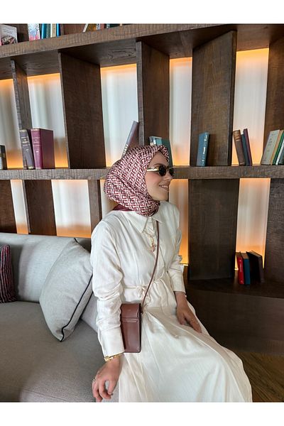 Lunora Vera Twill Silk Scarf