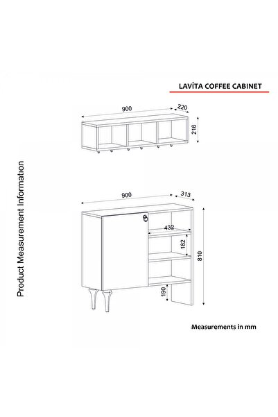 SAHABA Lavita Coffee Corner White Grey