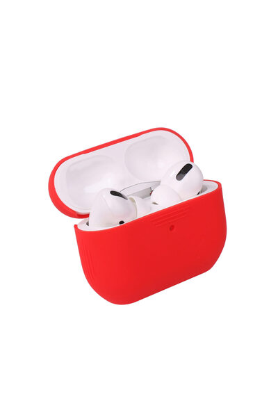 NOA Husa de protectie pentru AirPods Pro, Silicon, Rosu